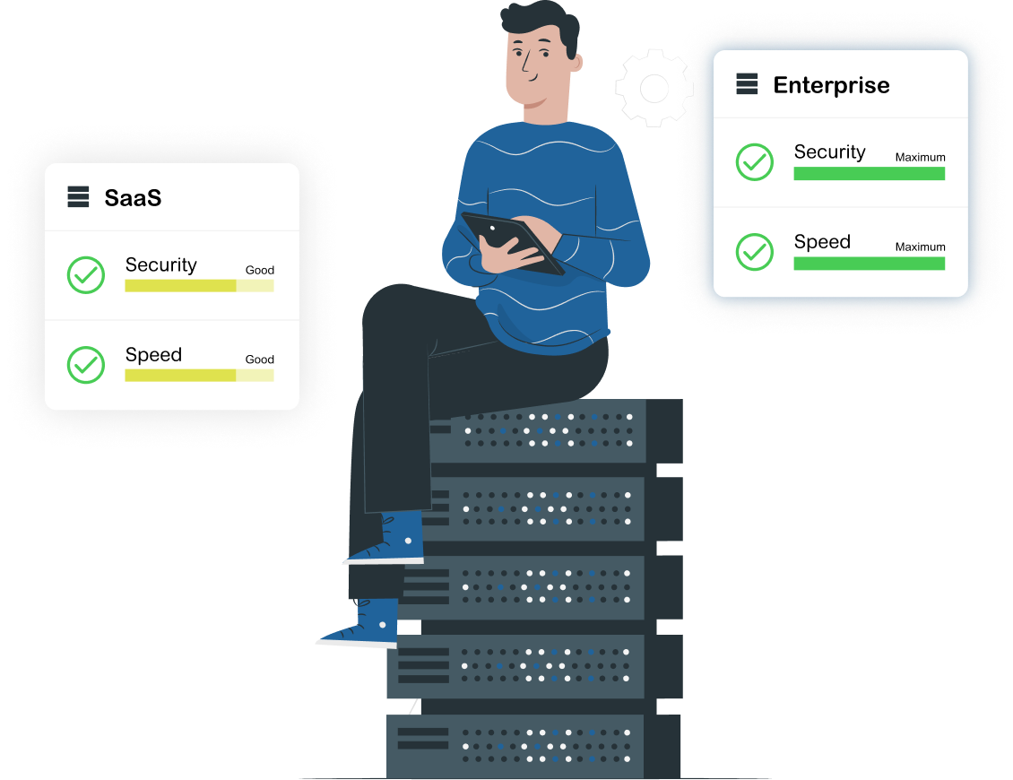 Advantages of Enterprise over Cloud solution